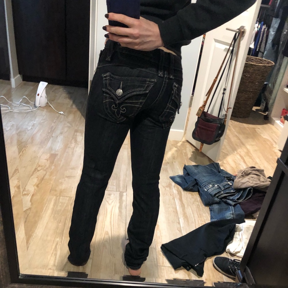 2 pairs of Rock & Revival Jeans. Size 25. $75 OBO
